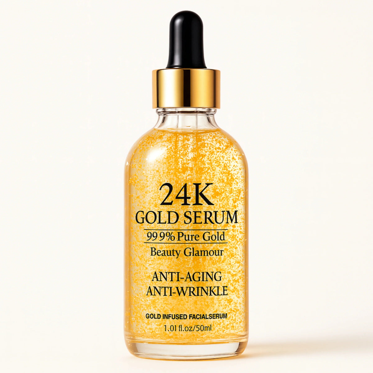 24K guldserum för ansiktet
