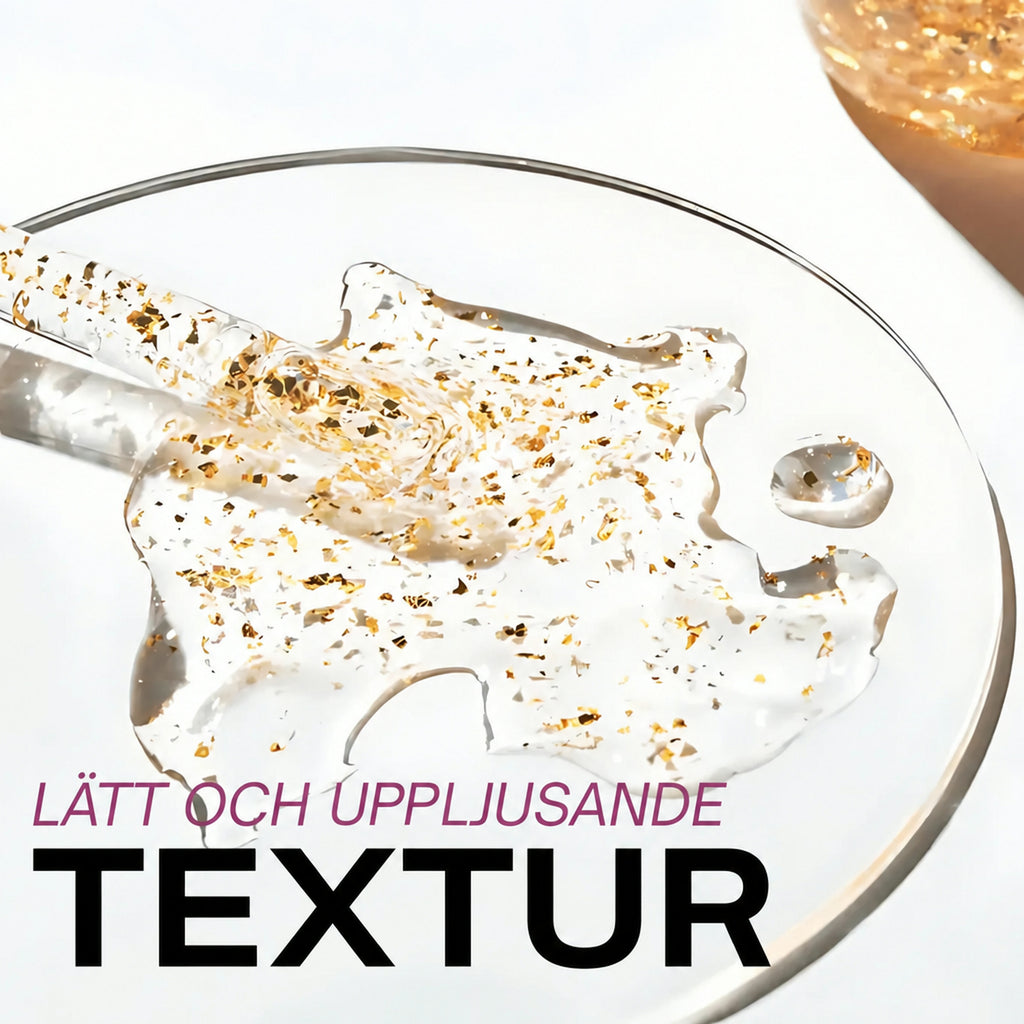 24K guldserum för ansiktet
