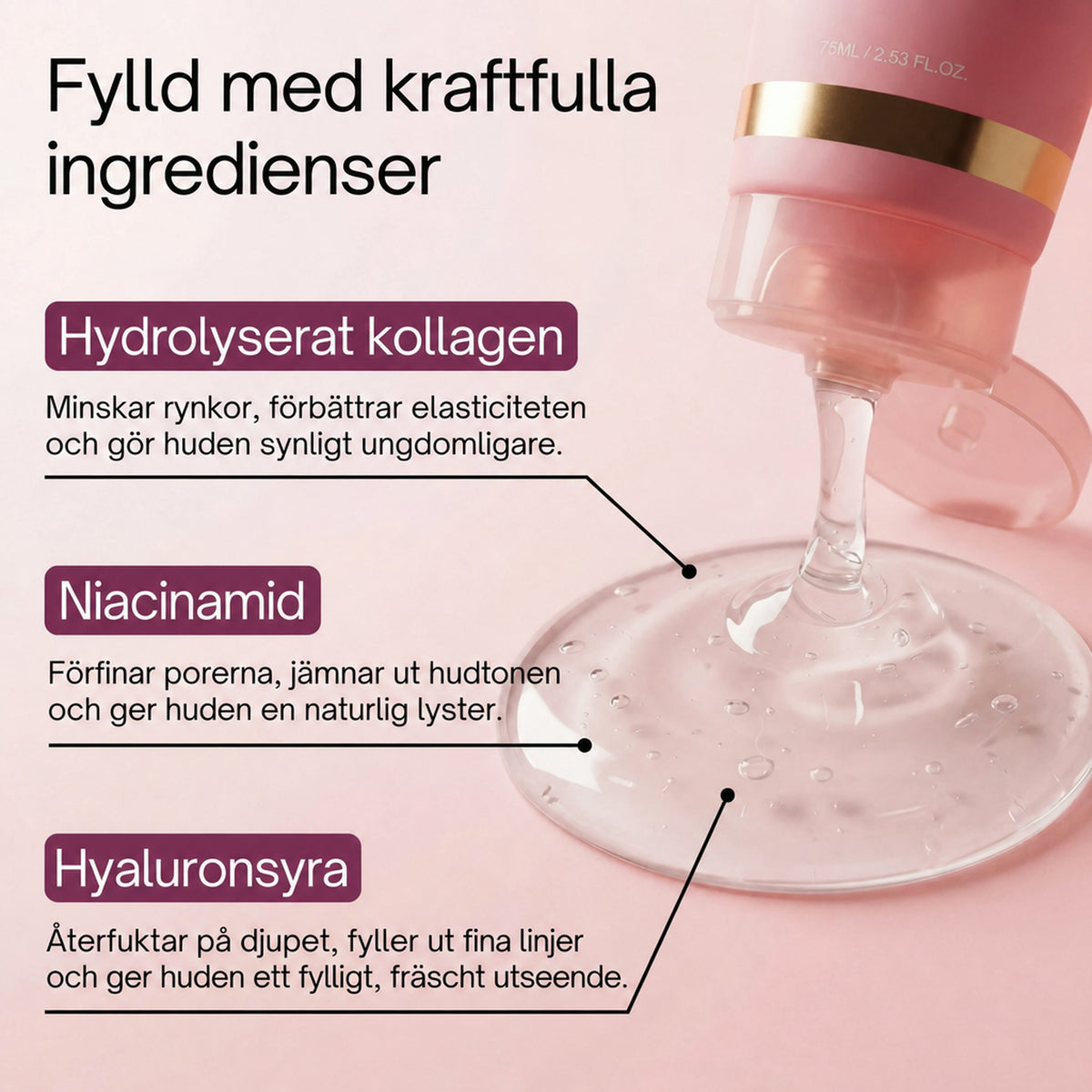 Bio-kollagenmask + borste