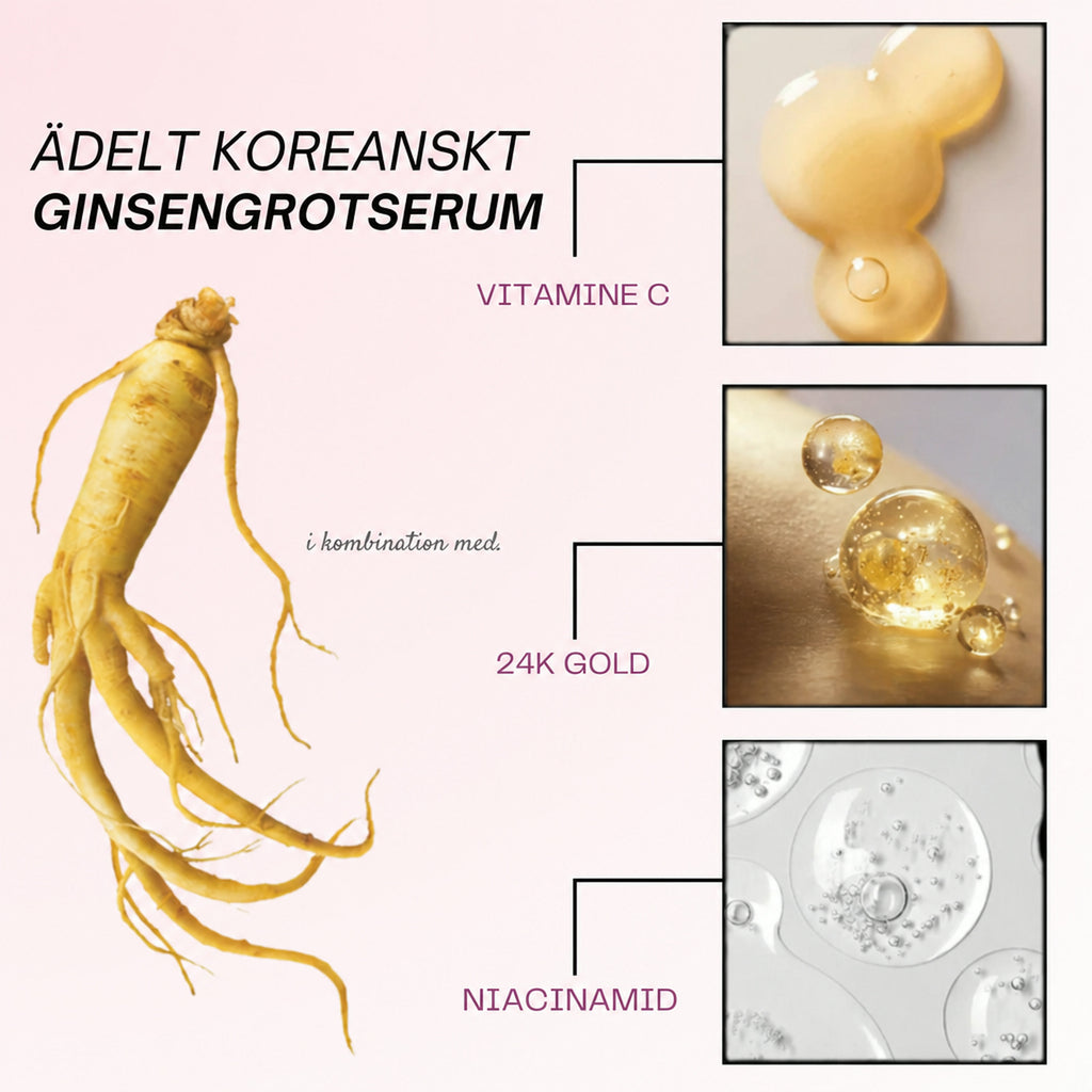 24K guldserum för ansiktet