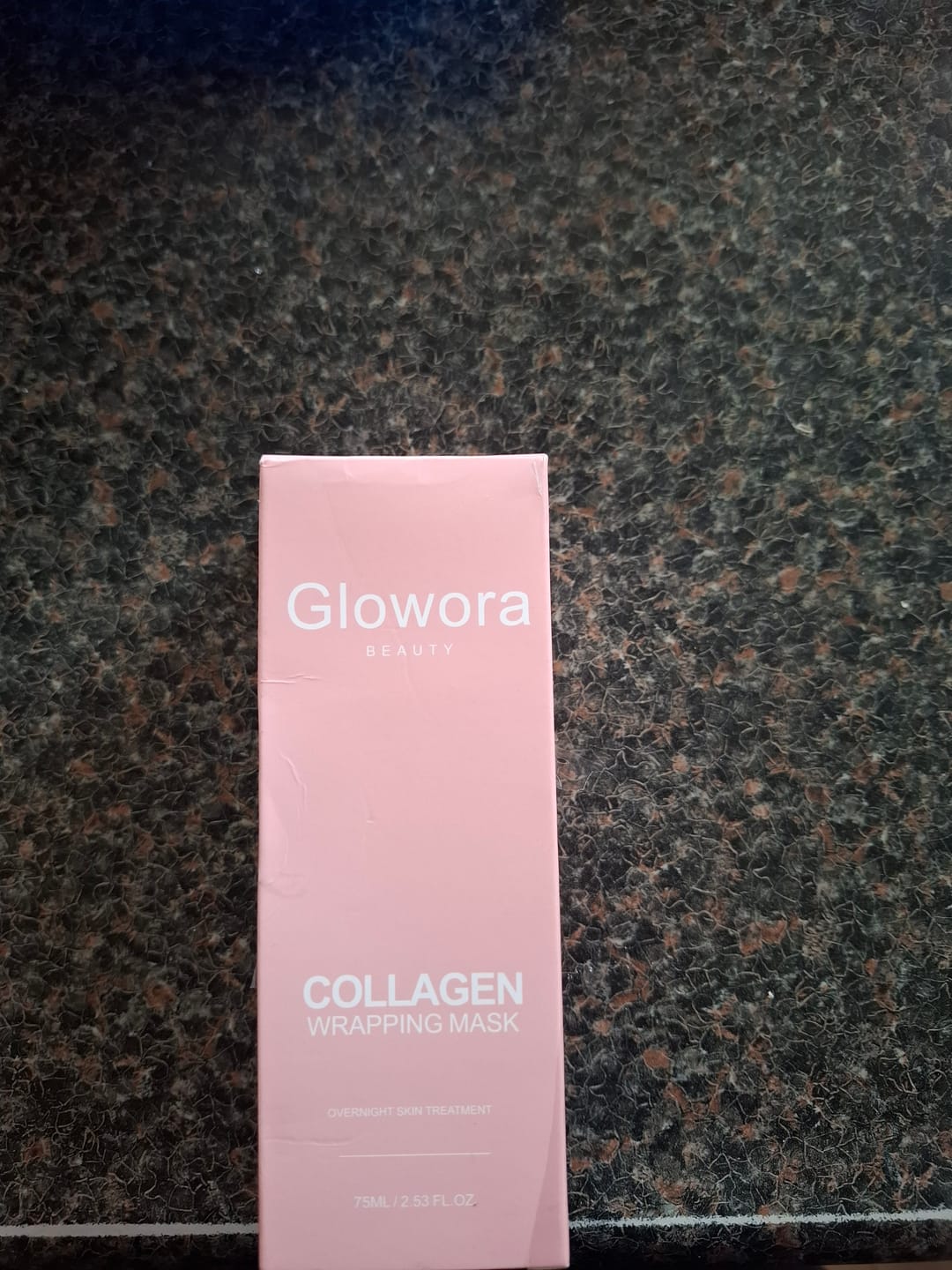 Kundfoto i recension av Bio-kollagenmask + borste