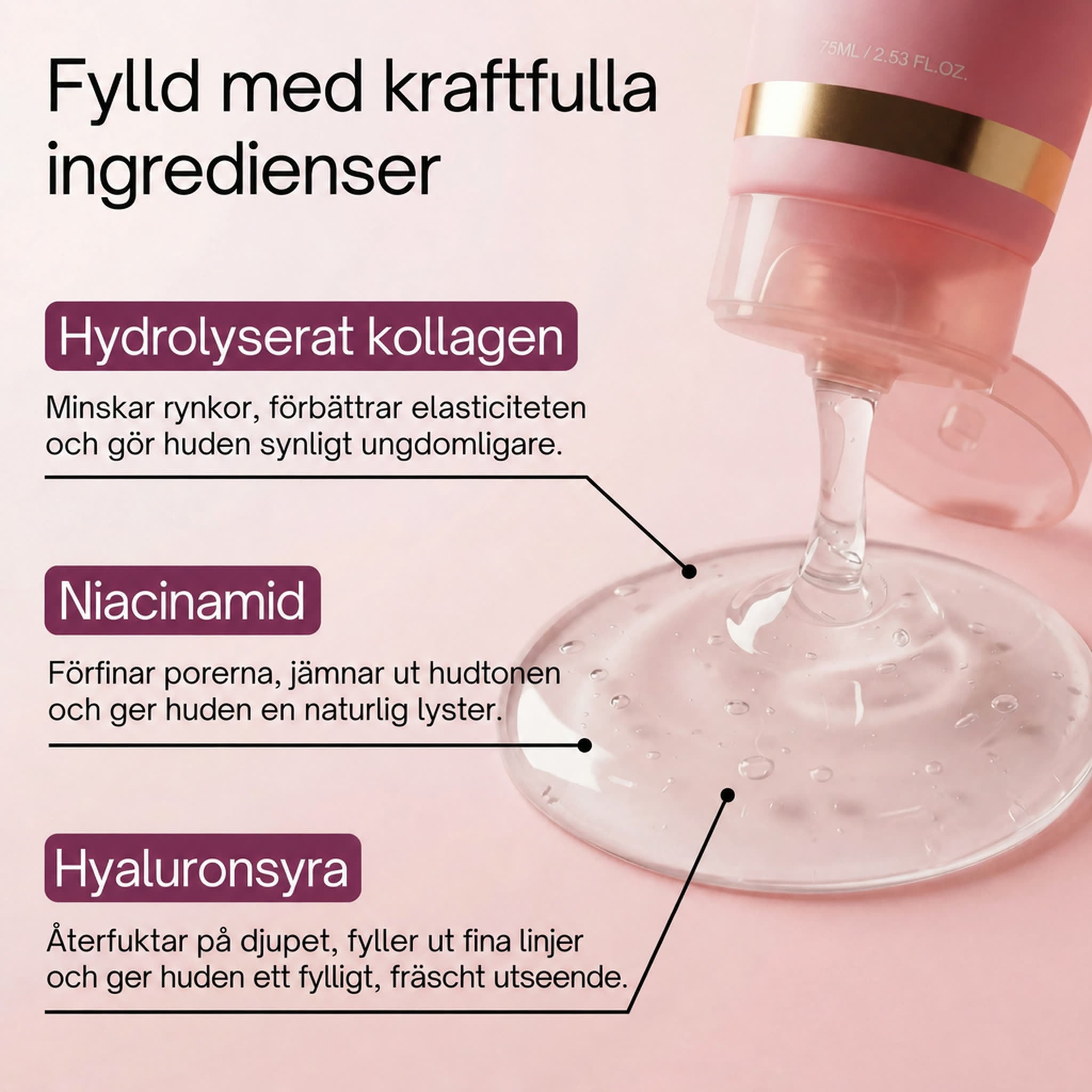 Bio-kollagenmask + borste