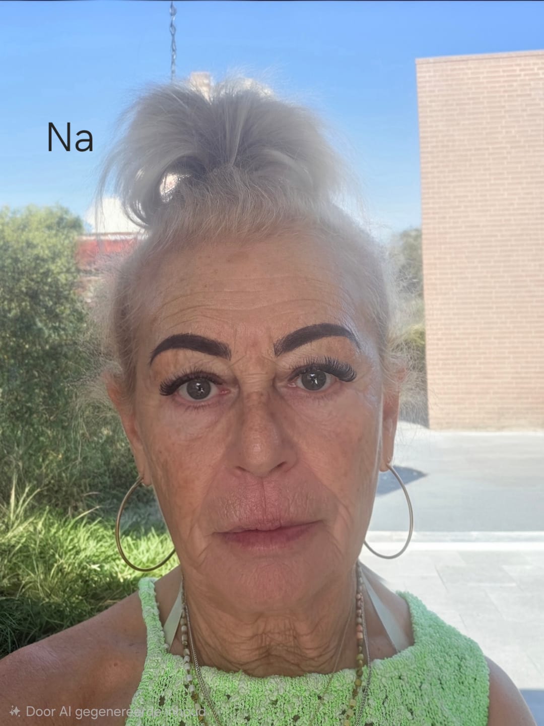 Kundfoto i recension av Bio-kollagenmask + borste