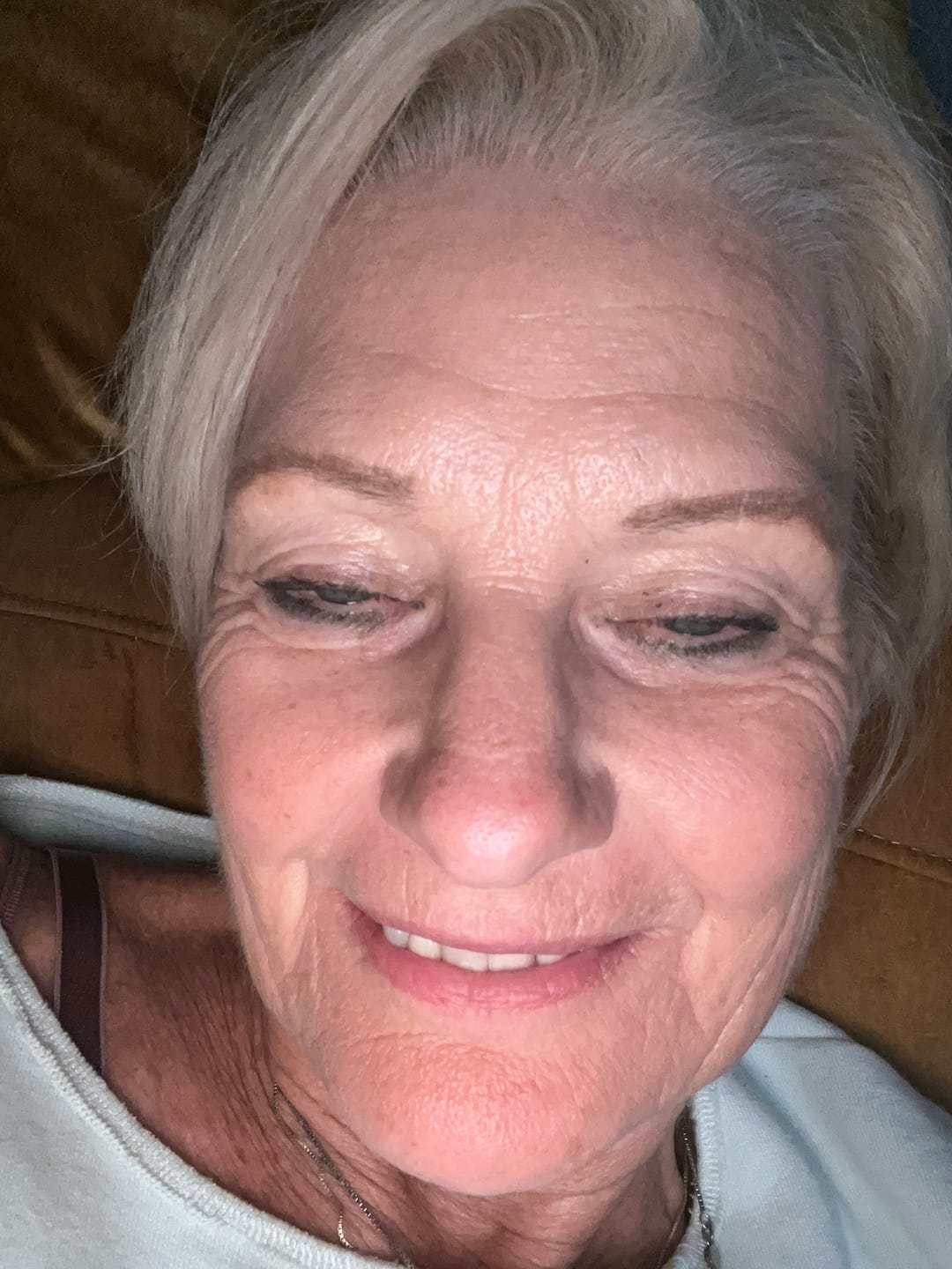 Kundfoto i recension av Bio-kollagenmask + borste
